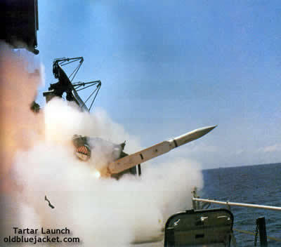 CG-11 Tartar Missile Launch